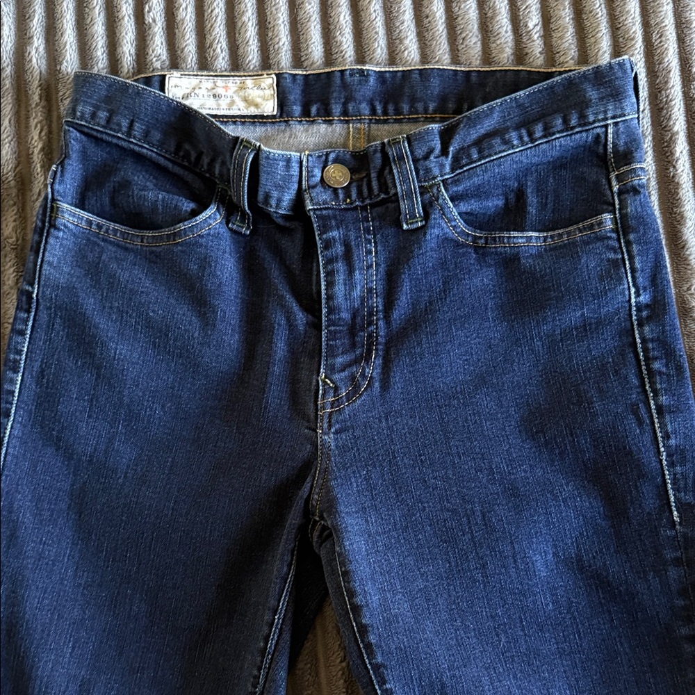 imogene + willie Dark Rinse Straight Leg Jeans RN129065 Size 28